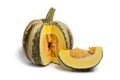 Tonda Padana pumpkin Royalty Free Stock Photo