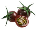 Tondo nero cherry tomatoes, path