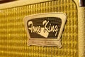 Tone King electric guitar amplifier close-up view Royalty Free Stock Photo