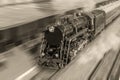 Old steam locomotive Royalty Free Stock Photo