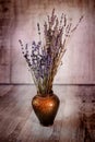 Toned photography of a bunch of lavender Royalty Free Stock Photo