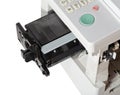 Toner cartridge inserted in office copier Royalty Free Stock Photo