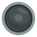 Tones acoustic car icon cartoon vector. Audio bass