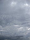 Tones of grey and white within rainy cloudscape Royalty Free Stock Photo