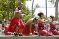 Tongan Dancers 1 Royalty Free Stock Photo