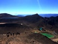 Tongariro crossing New Zealand Royalty Free Stock Photo