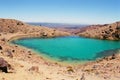 Tongariro lakes, New Zealand Royalty Free Stock Photo