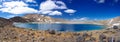 Tongariro National Park lake Royalty Free Stock Photo