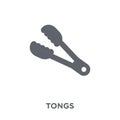 tongs icon from Kitchen collection.