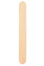 Tongue depressor on white Royalty Free Stock Photo