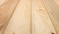 Tongue and groove pine boards Royalty Free Stock Photo