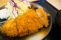 The Tonkatsu or Chicken Katsu morning set japanese food unblo