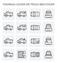 Tonneau cover icon Royalty Free Stock Photo