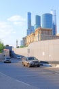 tonnel on the Third Ring (Tretiye Koltso) highway in a center of Moscow Royalty Free Stock Photo