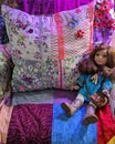 Tonner Rare Doll and Handmade Pillow and Blanket