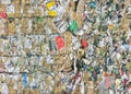 Tons of old paper and cardboard at garbage depot