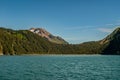 Tonsina cabins in Resurrection Bay, Alaska, USA Royalty Free Stock Photo