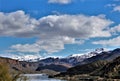 Tonto National Forest snow covered mountain range in Arizona, United States Royalty Free Stock Photo