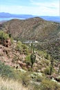 Tonto National Monument Cliff Dwellings, National Park Service, U.S. Department of the Interior Royalty Free Stock Photo