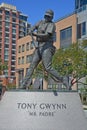 Tony Gwynn, Mr. Padre was an American professional baseball right fielder Royalty Free Stock Photo