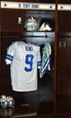 Tony Romo Locker Royalty Free Stock Photo