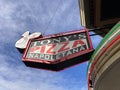 Tony\'s Pizza Napoletana restaurant sign in the North Beach neighborhood. - San Francisco, California, USA - October, 2022