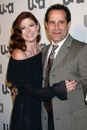 Tony Shalhoub, Debra Messing Royalty Free Stock Photo