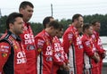 Tony Stewart and crew on pit road