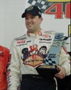 Tony Stewart Wins Pennzoil 400 Royalty Free Stock Photo