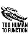 Too Human to Function â Conceptual Figurative Distress Illustration Royalty Free Stock Photo