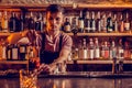 Bartender feeling really busy while having too many orders