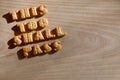 This too shall pass. Edible letters