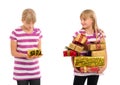 Too small gift Royalty Free Stock Photo