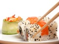 Took a sushi Royalty Free Stock Photo