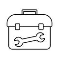 Tool bag Vector Icon which can easily modify or edit