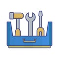 tool box Isolated Vector icon Which can easily modify or edit