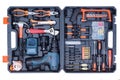 Tool box set for mechanic Royalty Free Stock Photo