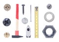 Tool Collection Royalty Free Stock Photo