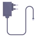 Tool energy bank icon cartoon vector. Usb cord device Royalty Free Stock Photo