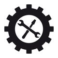 Tool Icon - Vector Illustration - Isolated On White Background Royalty Free Stock Photo