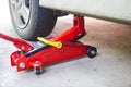 Tool jack lift car for Maintenance of cars