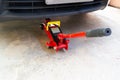 Tool jack lift car for Maintenance and Check of cars