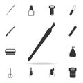 tool for nails icon. Detailed set of Beauty salon icons. Premium quality graphic design icon. One of the collection icons for webs