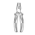 tool pliers icon image