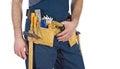 Toolbelt detail Royalty Free Stock Photo