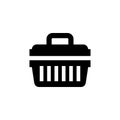 Toolbox glyph icon container for tools Royalty Free Stock Photo