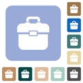 Toolbox rounded square flat icons Royalty Free Stock Photo