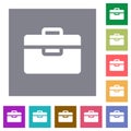 Toolbox solid square flat icons