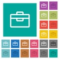 Toolbox square flat multi colored icons