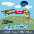 Toolkit for touristic map